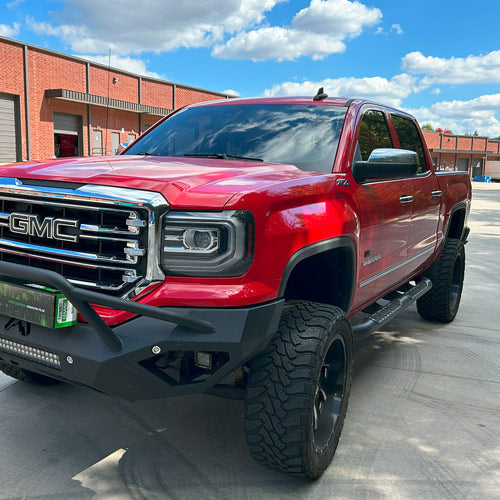 GMC truck showing off Tint Club's window tint